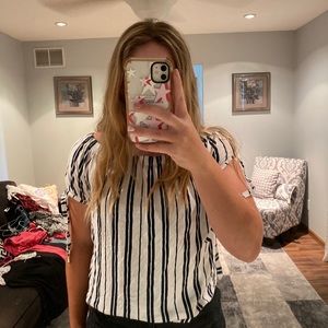 h&m off the shoulder top